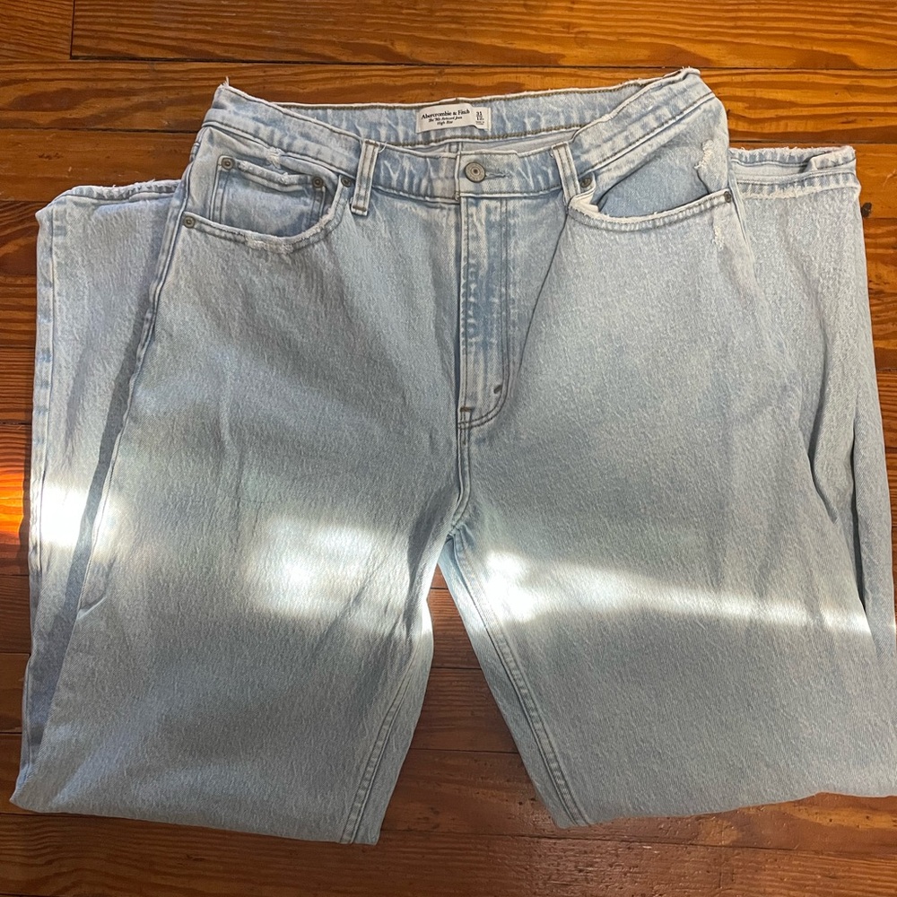 Light Blue Denim Abercrombie Jeans